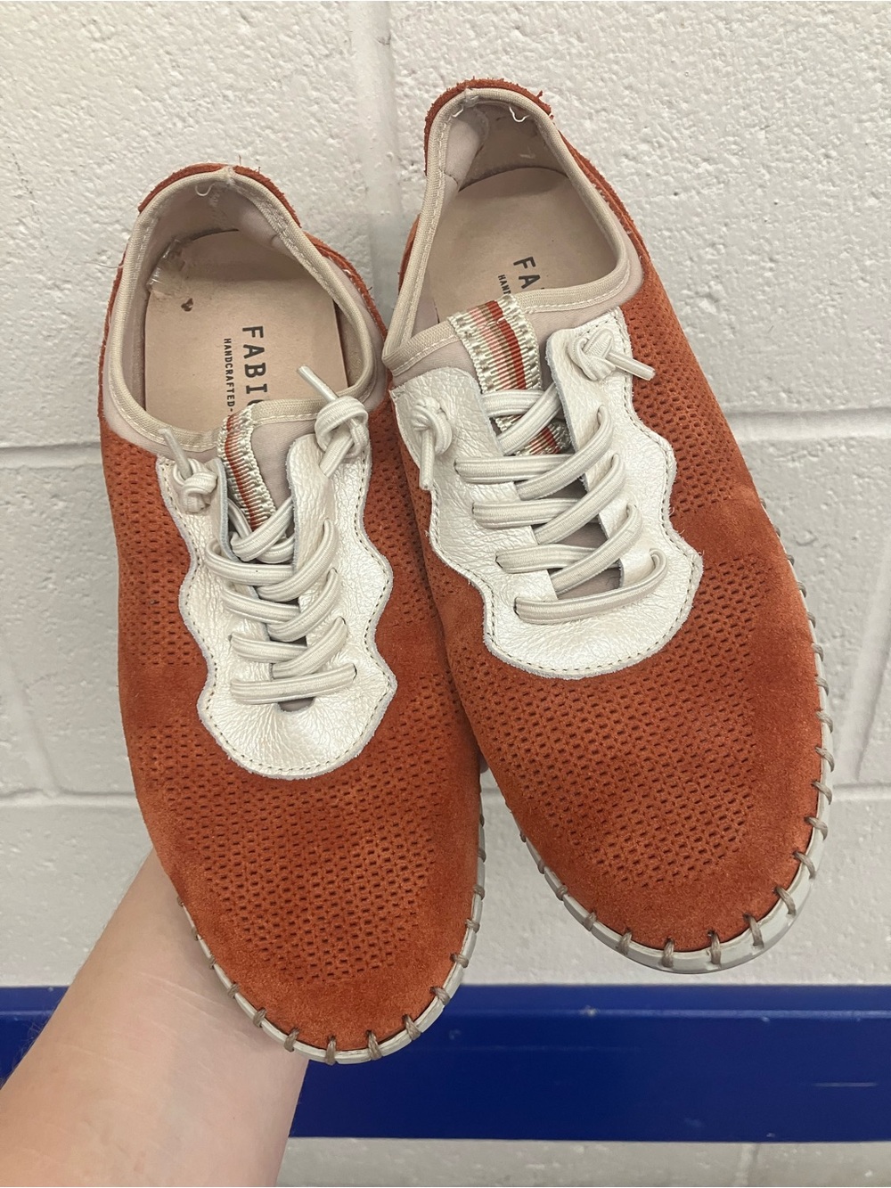Orange Fabiola Sneakers